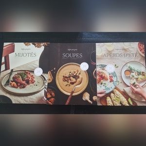Trois fois par jour carnets de recettes